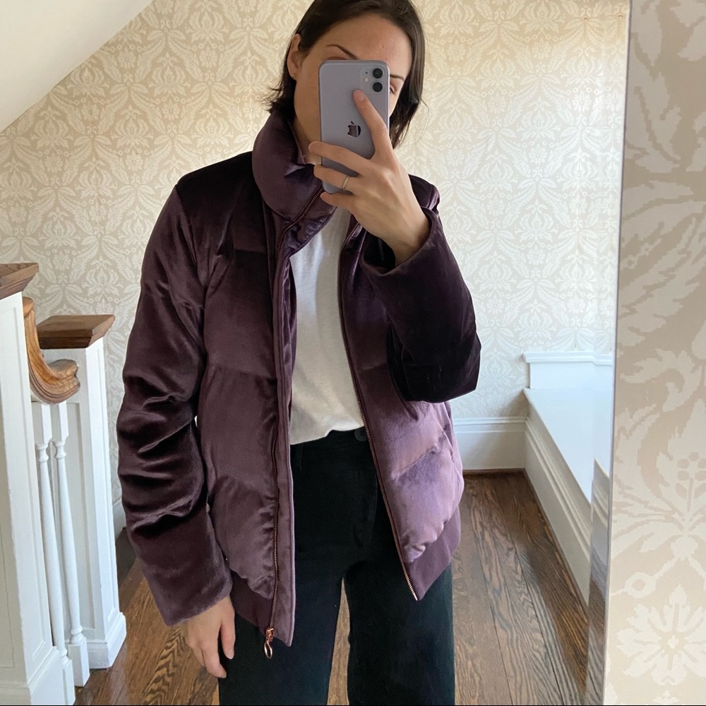 ✨WORN ONCE✨ Sweaty Betty Purple Puffer Jacket